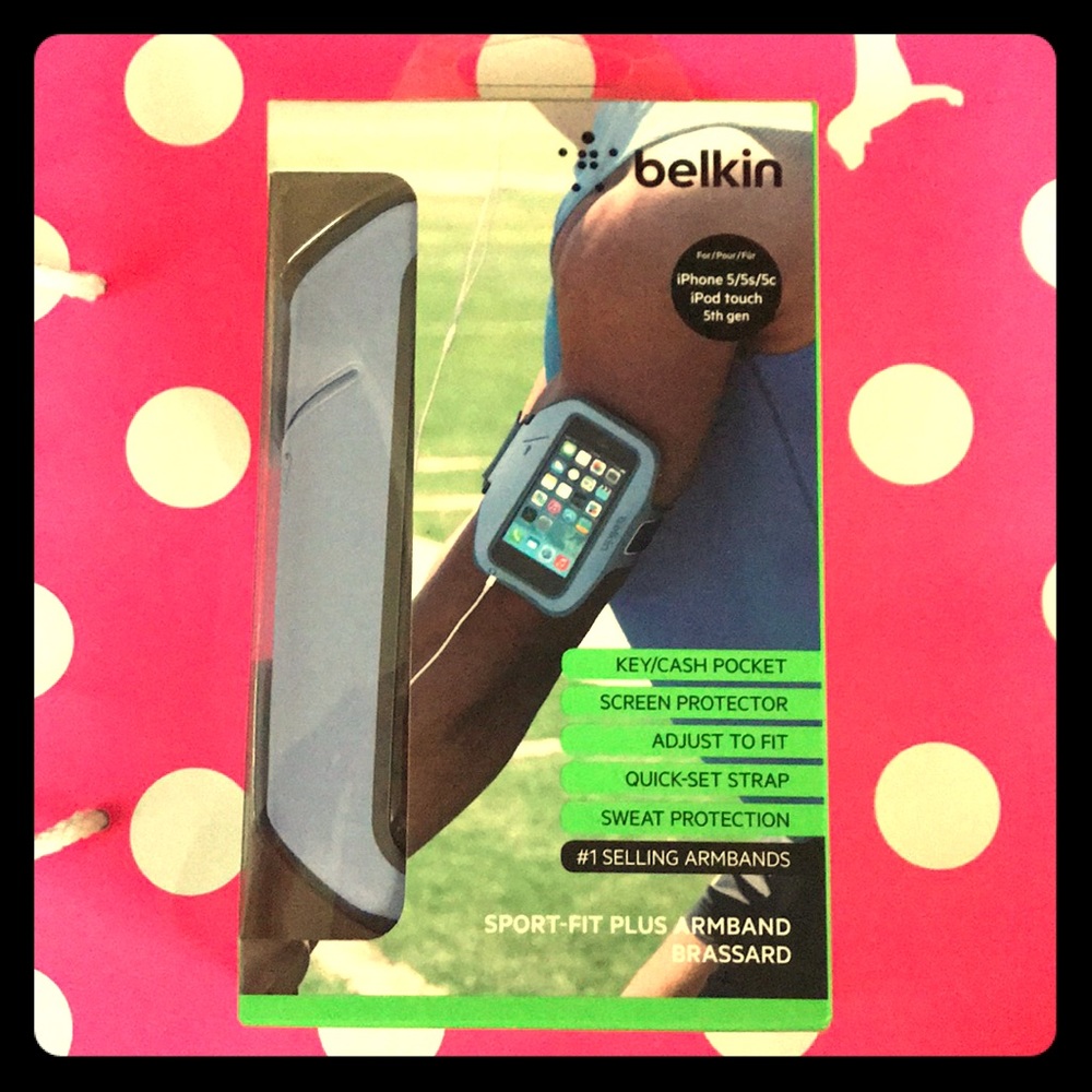 Bel-kin Sport Armband NIB Blue